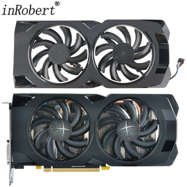 85MM CF9010H12S RX470D RX570 Video Card Fan with Case For XFX RX 470D Black Wolf RX 570 4GB GDDR5 RS XXX Editio GPU Cooler Fan