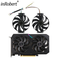 Load image into Gallery viewer, Video Card Fan Replacement For ASUS Dual GTX 1650 1660s RTX 2060 2070 3060 Ti Graphics Card Cooling Fan