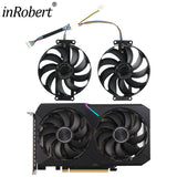 Video Card Fan Replacement For ASUS Dual GTX 1650 1660s RTX 2060 2070 3060 Ti Graphics Card Cooling Fan