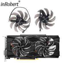 Cargar imagen en el visor de la galería, 85mm FDC10H12S9-C 0.35AMP RTX2060 RTX2070 GPU Cooling Fan For Gainward Geforce RTX 2060 2070 SUPER Ghost Graphics Card Cooler