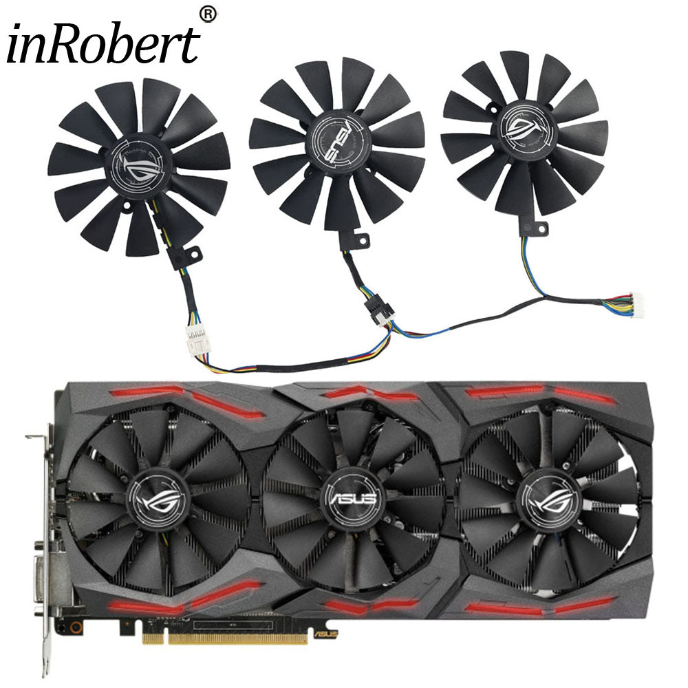 87MM FDC10U12S9-C FDC10H12S9-C For ASUS GTX 980 Ti R9 390X 390 GTX 1060 1070 1080 Ti RX 480 RX480 Graphics Card Cooling Fan