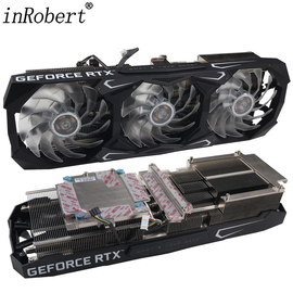 For Galax GeForce RTX 3080 Ti GDDR6X Video Card Heatsink 90MM RTX3080Ti Replacement Graphics Card GPU Heat Sink