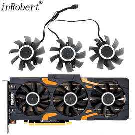 For INNO3D GeForce RTX 2070S 2080 2080S 2080Ti Gaming OC X3 Video Card Fan 75MM CF-12815S Graphics Card Cooling Fan