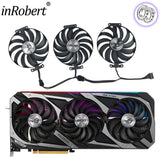 CF1010U12D Graphics Card Fan Replacement For ASUS ROG STRIX RTX 3070 3080 Ti 3090 GAMING GPU Cooler RX 6700 XT/6800