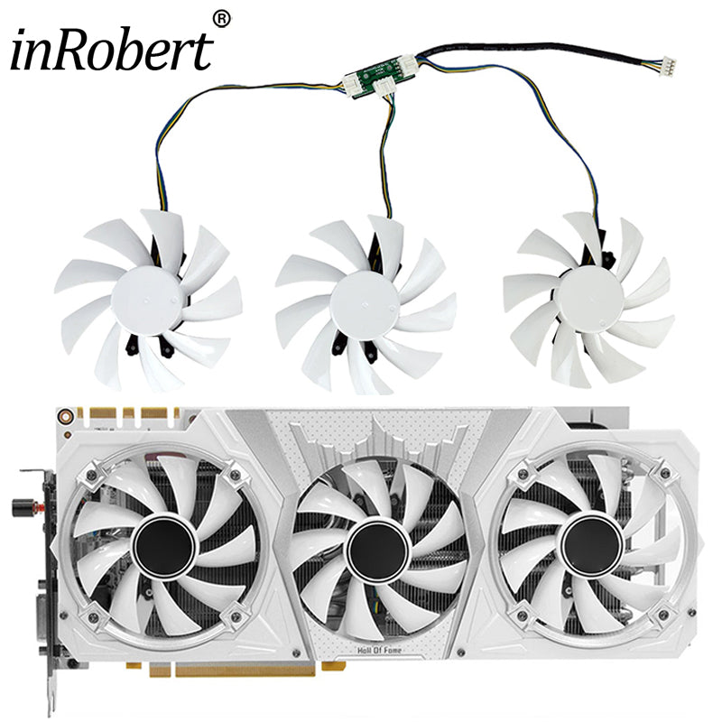 87MM GA92S2H GTX1060 Hall of Fame Graphics Card Fan Replacement For Galax GTX 1060 1070 1080 Ti HOF GPU Cooler