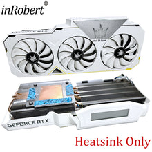 Cargar imagen en el visor de la galería, For GALAX GeForce RTX 2080 2080 Ti HOF Video Card Heatsink 88MM RTX2080 RTX2080Ti Replacement Graphics Card Heatsink with Backplan