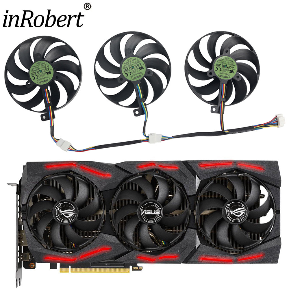 NEW 3PCS 87MM T129215SU For ASUS RTX2070 ROG STRIX-GeForce RTX 2060 Su –  gpu-fan