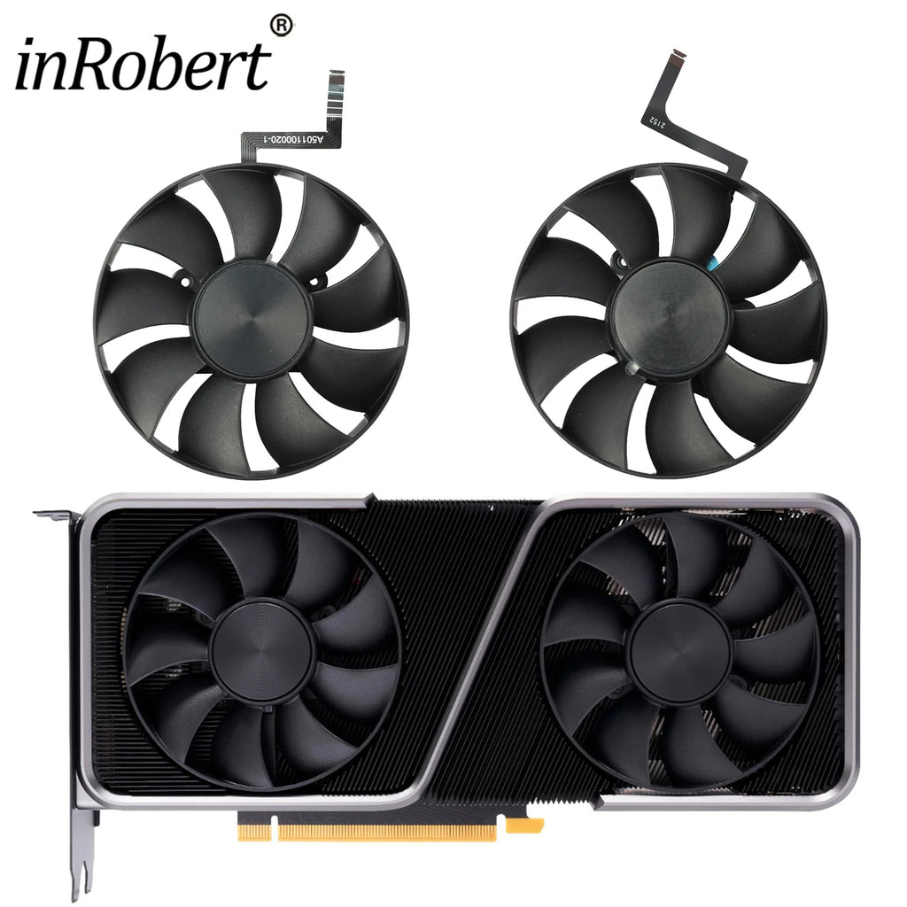 For NVIDIA GeForce RTX 3060 3060Ti Replacement Graphics Card GPU Fan Original RTX3060 RTX3060Ti Video Card Fan