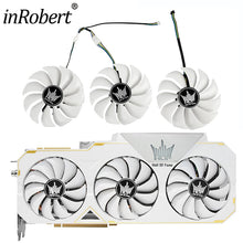 Load image into Gallery viewer, Video Card Cooler Fan For GALAX GeForce RTX 2080 Ti HOF 88MM FD9015U12S RTX2080Ti Graphics Card Replacement Fan