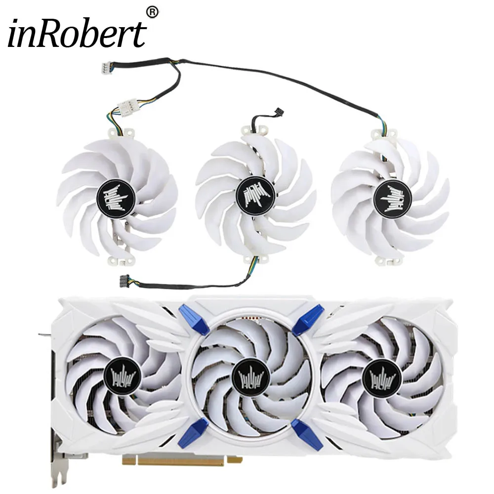 For GALAX GeForce RTX 3070 Ti HOF 90MM 97MM TH9215S2H-PDB06 Graphics Card Replacement Fan