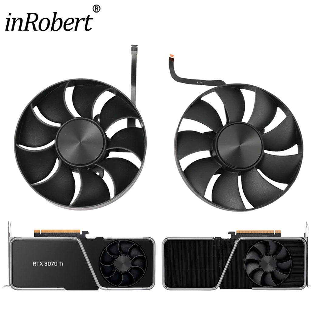 85mm AFB0912HD-02 DAPC0815B2UP008  6Pin 12V Cooling Fan For NVIDIA RTX 3070 Ti Graphic Cards Cooler Fan