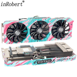 Original RTX3080 Vide Card Hearsink For ZOTAC GeForce RTX 3080 Gaiming Graphics Card Replacement Heatsink