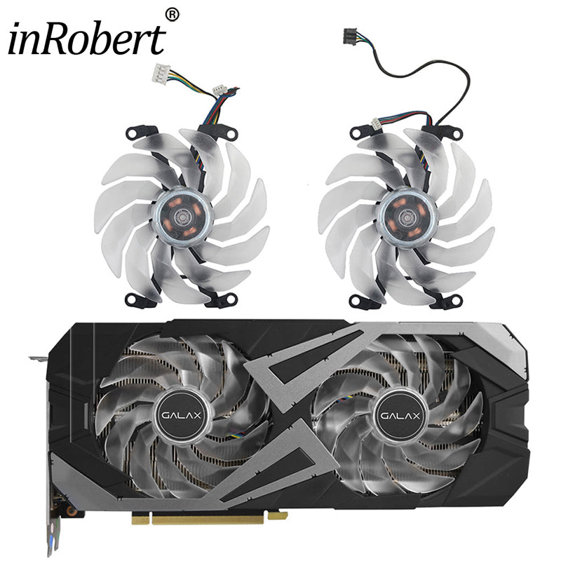 102mm RTX3070 RTX3060 Graphics Card Fan Replacement for Galax RTX 3060 Ti 3070 EX 1-Click OC Feature Cooling Fan