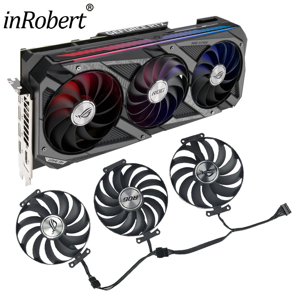 95mm Video Card Cooler Fan Replacement For ASUS ROG Strix RTX 3080 3080TI 3090 RTX3080 RTX3090 Gaming Graphics Card Cooling