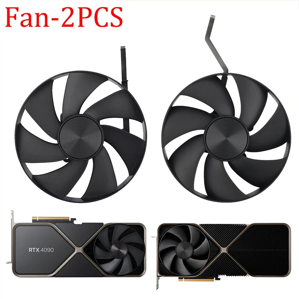 For NVIDIA GeForce RTX 4090 Founders Edition Graphics Card Replacement Fan