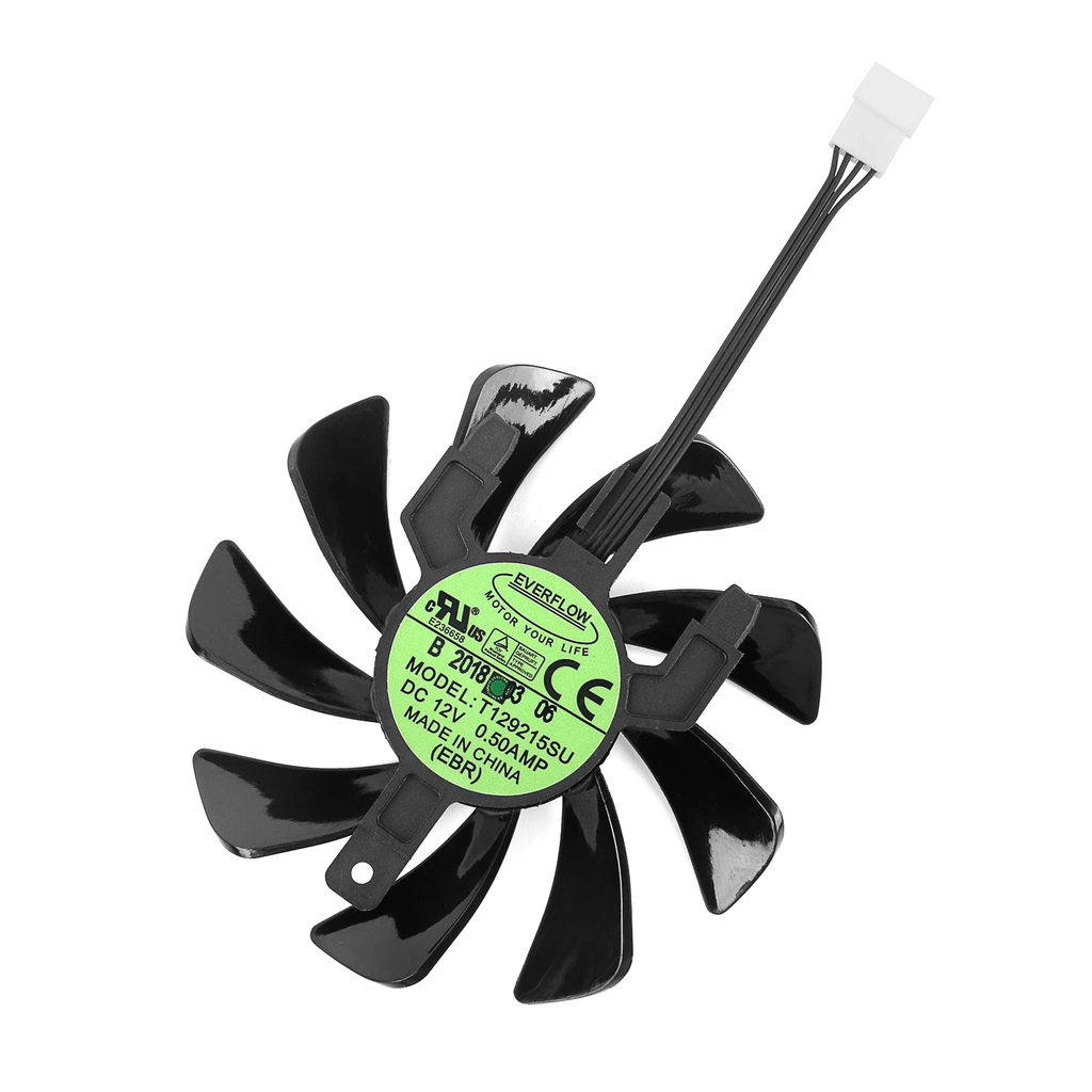 For Sapphire Radeon R9 Fury Tri-X OC 85MM T129215SU 4Pin Graphics Card Replacement Fan