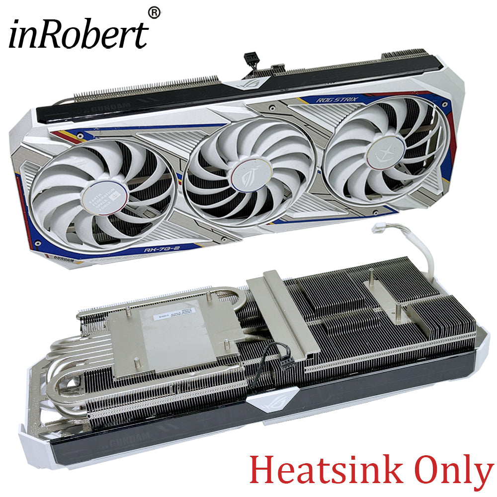 For ASUS ROG STRIX GeForce RTX 3080 GUNDAM EDITION Graphics Card Cooling  Heatsink (Not a brand new heatsink)