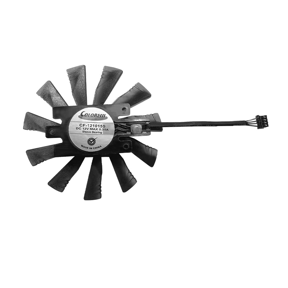For Inno3d GTX 1060 1060S 1060Ti RTX 2060 2060S Video Card Fan 95MM CF-121015S 4Pin Graphics Card Replacement Fan