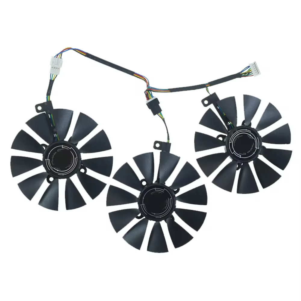 inRobert PLD09210S12HH Video Card Cooling Fan for ASUS Strix R9 390X 390 RX480 RX580 GTX 980Ti 1060 1070 1080 Graphic Card