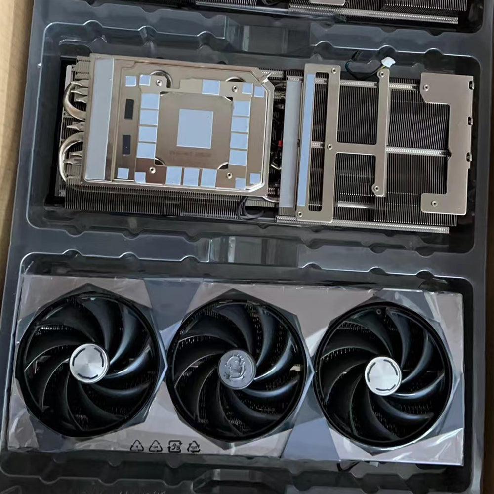 New GPU Heatsink with Fan For MSI RTX 4090 SUPRIM X Graphics Card
