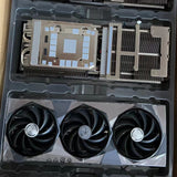 New GPU Heatsink with Fan For MSI RTX 4090 SUPRIM X Graphics Card Cooling Heat Sink