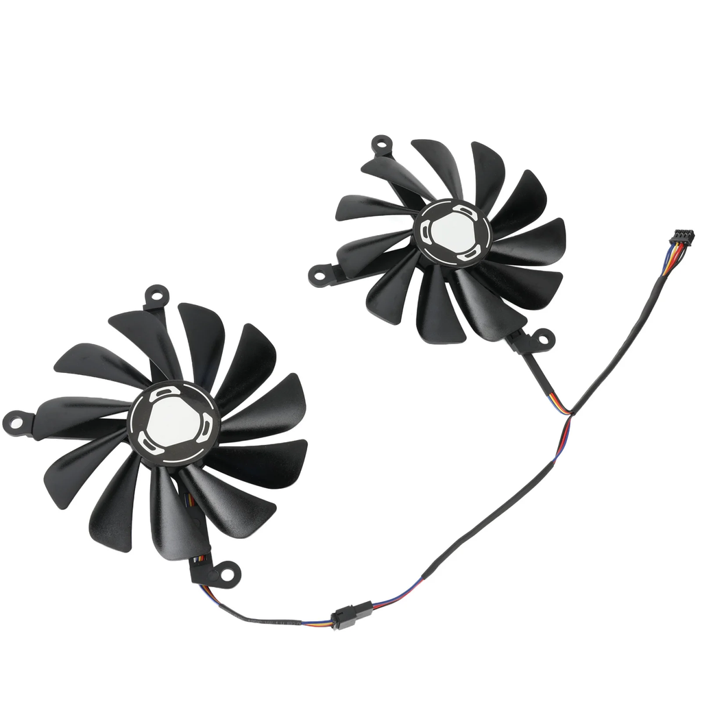 For XFX Radeon RX 5700 XT 8GB THICC II Ultr 95MM CF1010U12S 4Pin Graphics Card Replacement Fan