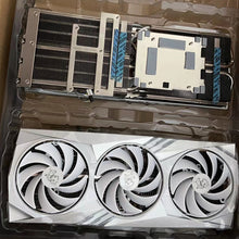 Cargar imagen en el visor de la galería, New GPU Heatsink with Fan For MSI RTX 4080 GAMING X TRIO WHITE Graphics Card Heat Sink