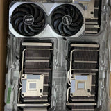 New GPU Heatsink with Fan For MSI RTX 4070 VENTUS 2X Graphics Card Cooling Heat Sink