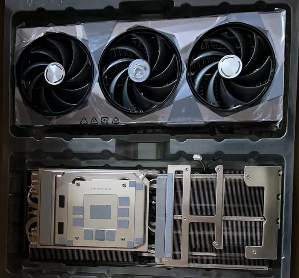 New GPU Heatsink with Fan For MSI RTX 4080 SUPRIM X Graphics Card Cool ...