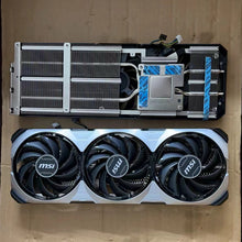 Cargar imagen en el visor de la galería, New GPU Heatsink with Fan For MSI For MSI RTX 4060 Ti VENTUS 3X Graphics Card Cooling Heat Sink