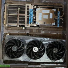 Cargar imagen en el visor de la galería, New GPU Heatsink with Fan For MSI RTX 4080 GAMING X TRIO Graphics Card