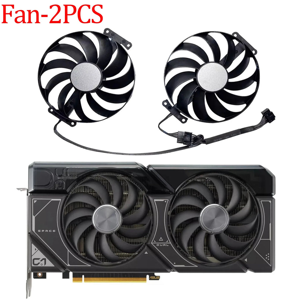 For ASUS RTX 4070 12GB DUAL OC Video Card Fan 95MM RTX4070 Graphics Card Replacement Fan