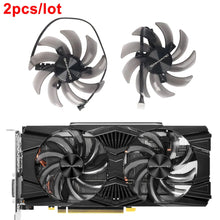 Cargar imagen en el visor de la galería, 85mm FDC10H12S9-C 0.35AMP RTX2060 RTX2070 GPU Cooling Fan For Gainward Geforce RTX 2060 2070 SUPER Ghost Graphics Card Cooler