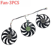 Load image into Gallery viewer, inRobert T129215SU 4 pin + 6pin +7 pin GPU Cooler Video Card Replacement for ASUS RTX 2060 2070 2080 5700 Gaming Graphics Card