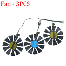 Load image into Gallery viewer, inRobert PLD09210S12HH Video Card Cooling Fan for ASUS Strix R9 390X 390 RX480 RX580 GTX 980Ti 1060 1070 1080 Graphic Card