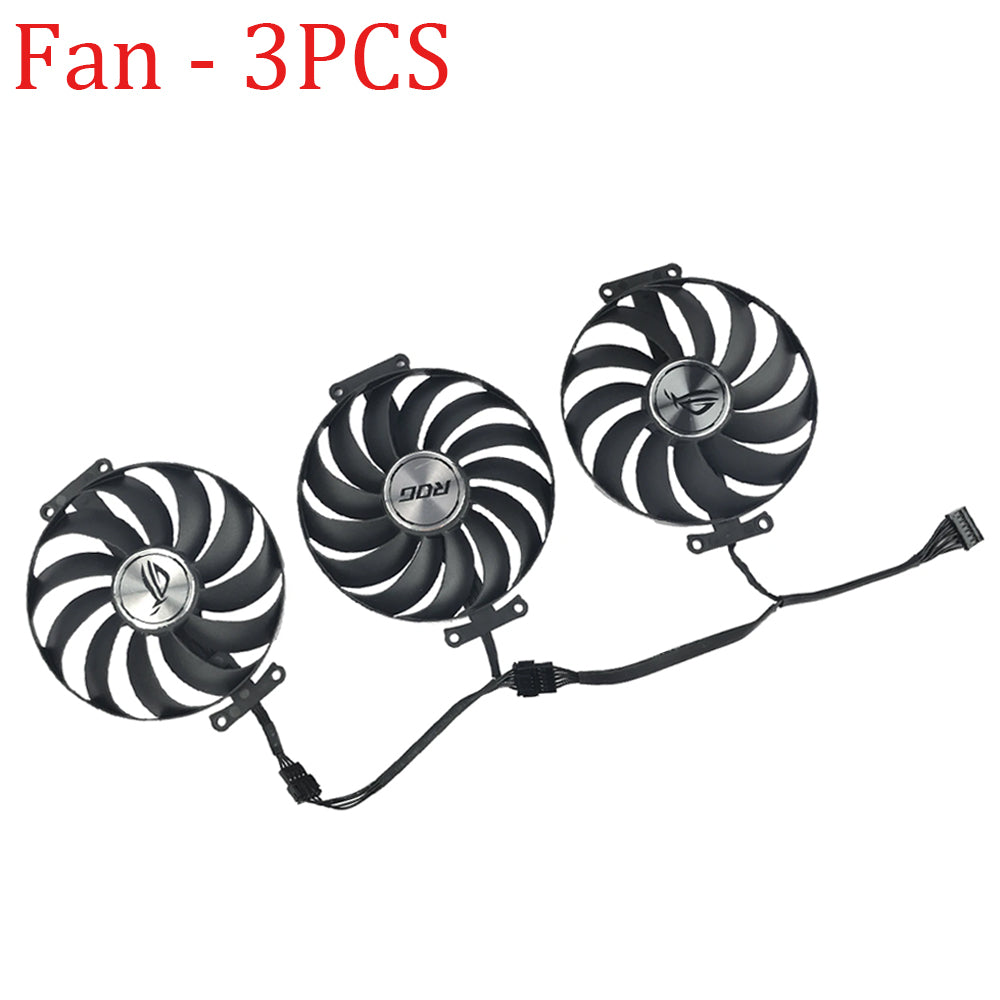 95mm CF1010U12S Graphics Card Fan Replacement For ASUS ROG STRIX RTX 3070 3080 Ti 3090 GAMING GPU Cooler RX 6700 XT/6800