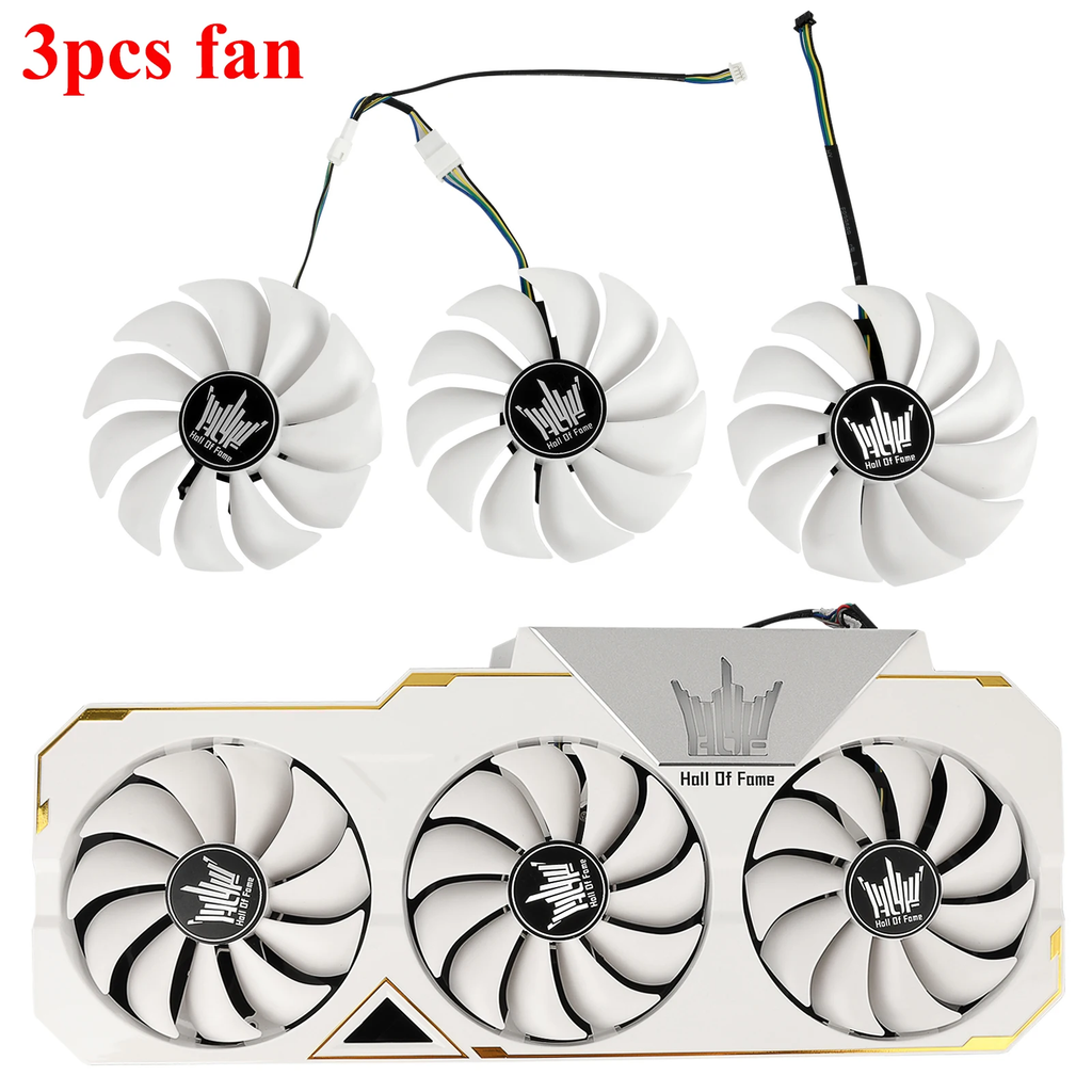 Video Card Cooler Fan For GALAX GeForce RTX 2080 Ti HOF 88MM FD9015U12S RTX2080Ti Graphics Card Replacement Fan