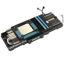 Cargar imagen en el visor de la galería, RTX2080S Video Card Heatsink For Inno3D RTX 2080 Super 8GB 256Bit GDDR6 Graphics Card Cooling with Backplane