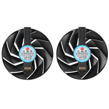 Cargar imagen en el visor de la galería, 87MM CF9010H12D 6pin Graphics Card Cooling Fan RX6600XT For Sapphire Nitro AMD Radeon RX 6600 XT Graphics Card Replacement Fan