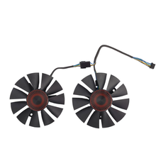 Load image into Gallery viewer, For ASUS STRIX GTX 750Ti 960 GTX 1060 1050 R9 370 T128010SH 75MM 4Pin Graphics Card Cooling Fan
