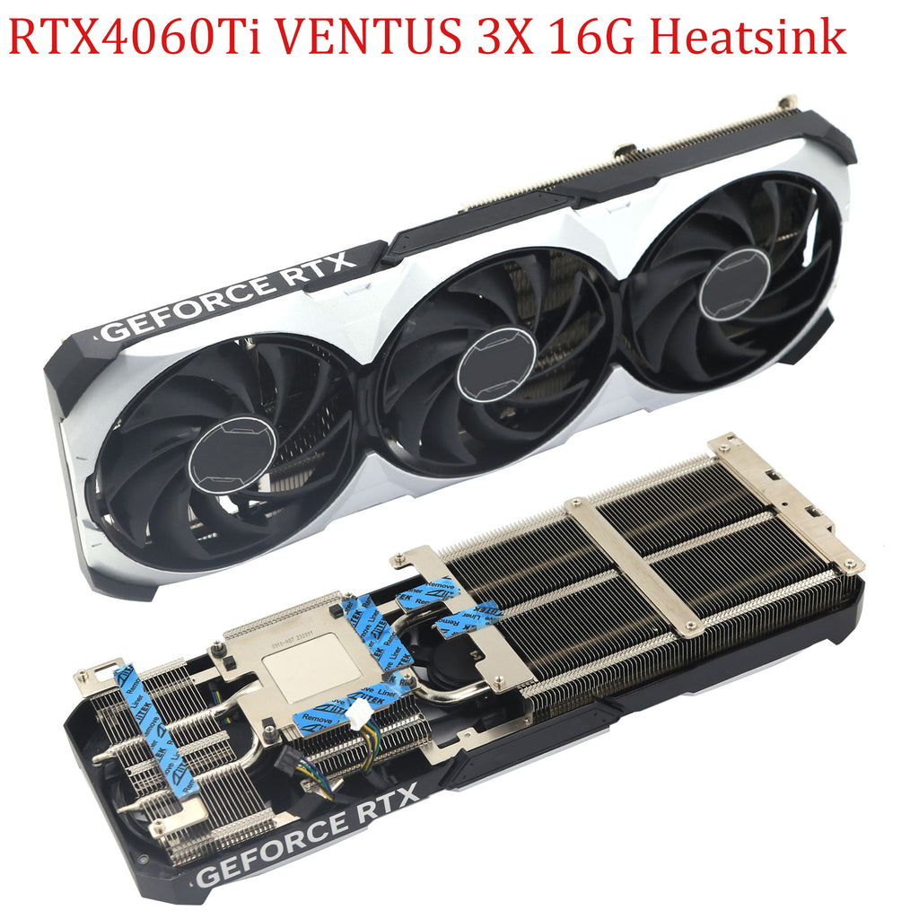 For MSI GeForce RTX 4060 Ti VENTUS 3X 8G / 16G Graphics Card Replacement Heatsink