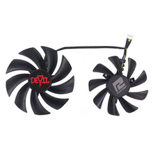 Load image into Gallery viewer, RX6800 RX6800XT RX6700XT RX6900XT Video Card Fan For PowerColor RX 6800 6800XT Red Dragon 6700XT 6900XT Red Devil Cooling Fan