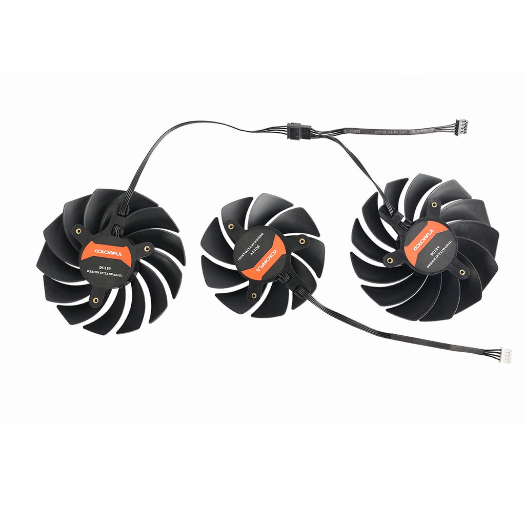 For Colorful iGame GeForce RTX 3080 3070 3060TI 88MM 75MM Video Card Fan