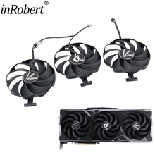 Load image into Gallery viewer, New Original PLD10015B12H RTX4070Ti RTX4080 RTX4090 Video Card Fan For Colorful iGame RTX 4070 Ti 4080 4090 Vulcan Graphics Card Replacement Fan