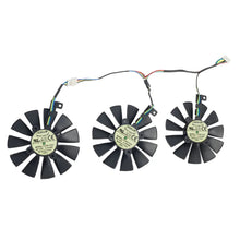 Load image into Gallery viewer, inRobert 87mm T129215SU Graphics Card Cooling Fan for ASUS Strix GTX980Ti/R9390/RX480/RX580 Video Card Cooler