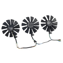 Load image into Gallery viewer, inRobert 87mm T129215SU Graphics Card Cooling Fan for ASUS Strix GTX980Ti/R9390/RX480/RX580 Video Card Cooler