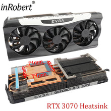 Load image into Gallery viewer, Graphics Card Heatsink For EVGA RTX 3070 FTW3 ULTRA GAMING Heat Sink Cooling Fan