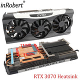 Graphics Card Heatsink For EVGA RTX 3070 FTW3 ULTRA GAMING Heat Sink Cooling Fan