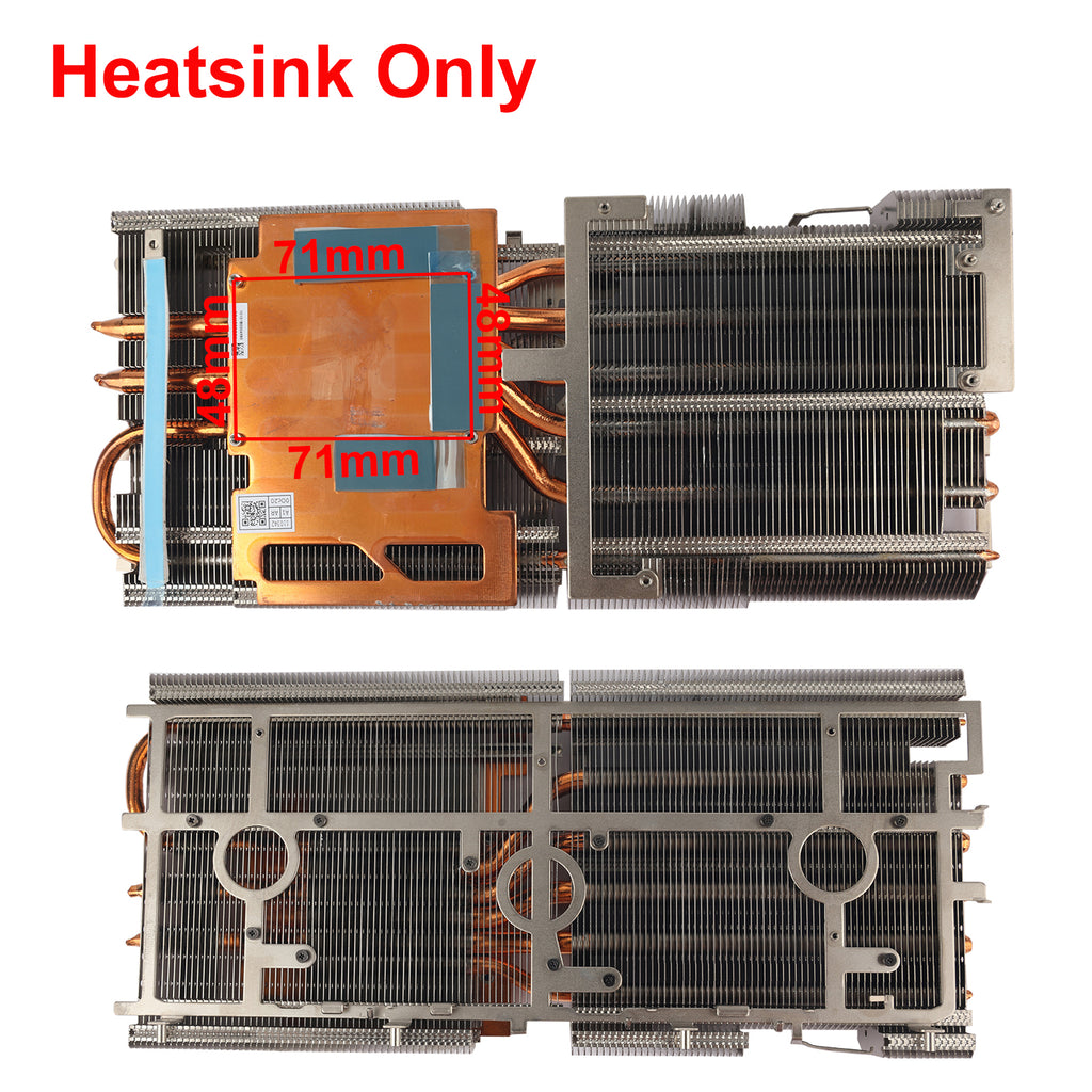 Original Heatsink For EVGA RTX 3070 Ti FTW3 ULTRA GAMING Graphics Card Heat Sink Cooling Fan