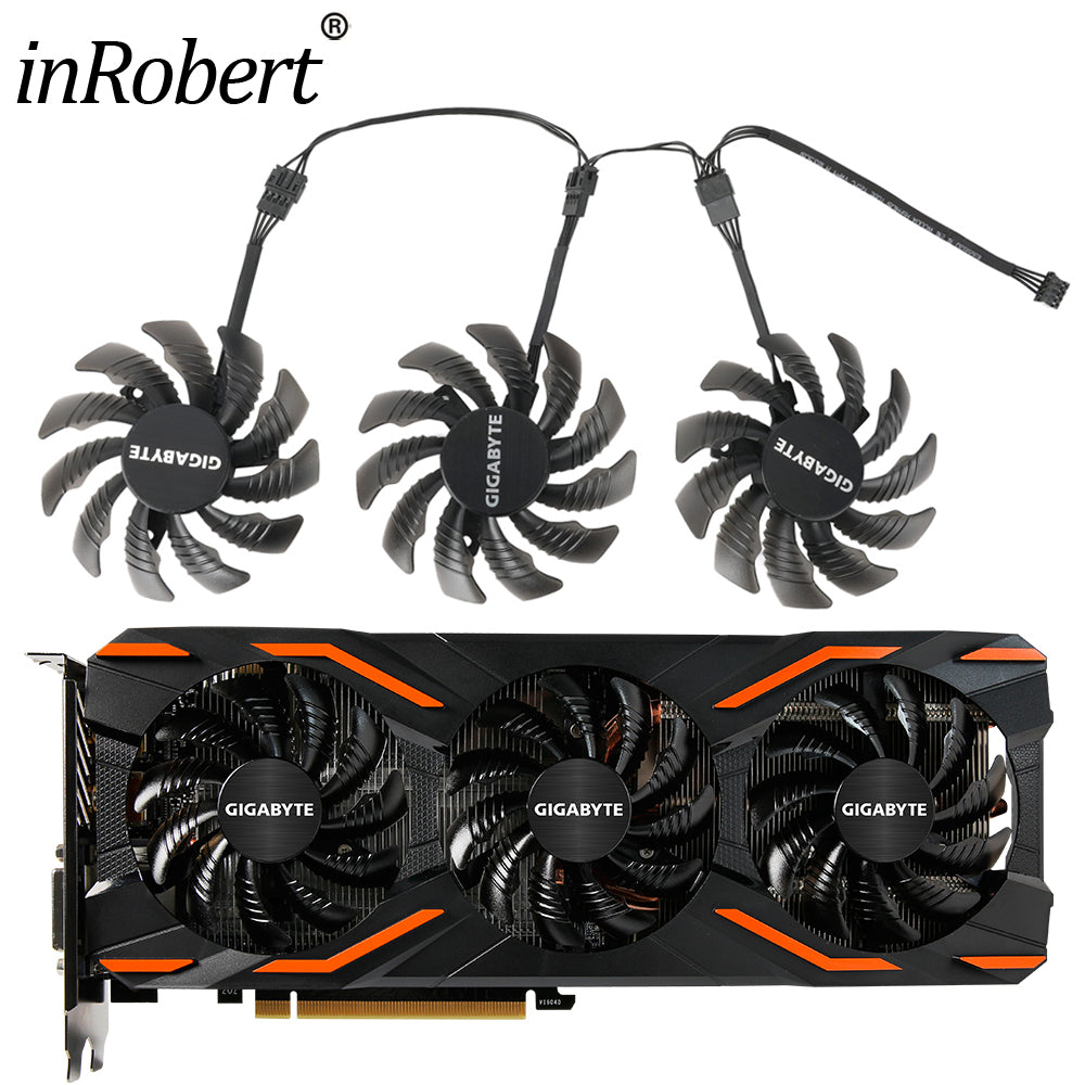 75mm T128010SU 0.35A Cooler Fan For Gigabyte AORUS GTX 1060 1070 1080 –  gpu-fan